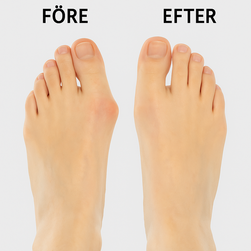 Fotstöd för Hallux Valgus - Bekvämt, Diskret & Effektivt